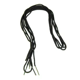 Round Black Laces for Ghililes