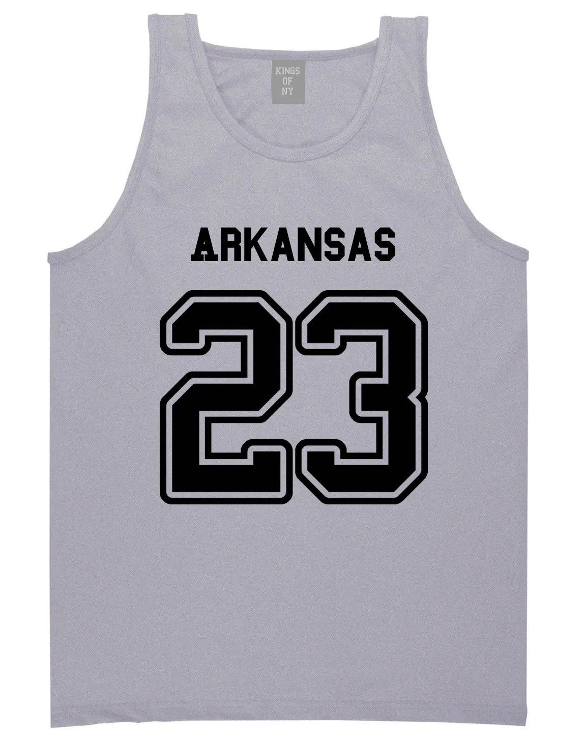 Sport Style Arkansas 23 Team State Jersey Mens Tank Top