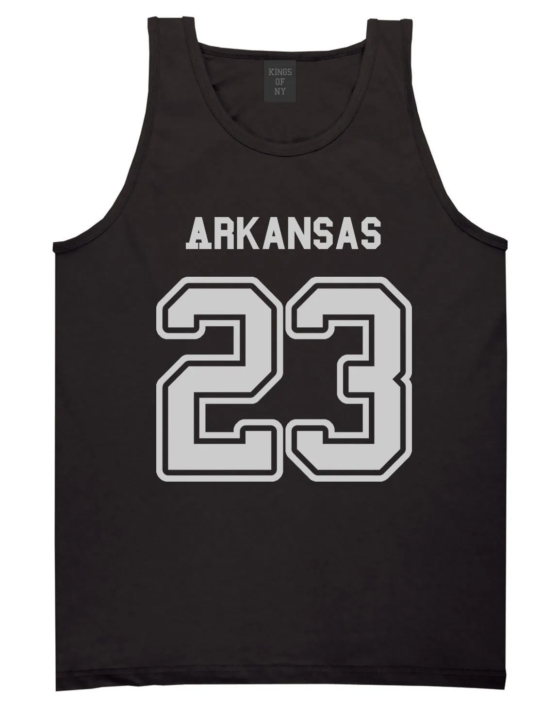 Sport Style Arkansas 23 Team State Jersey Mens Tank Top