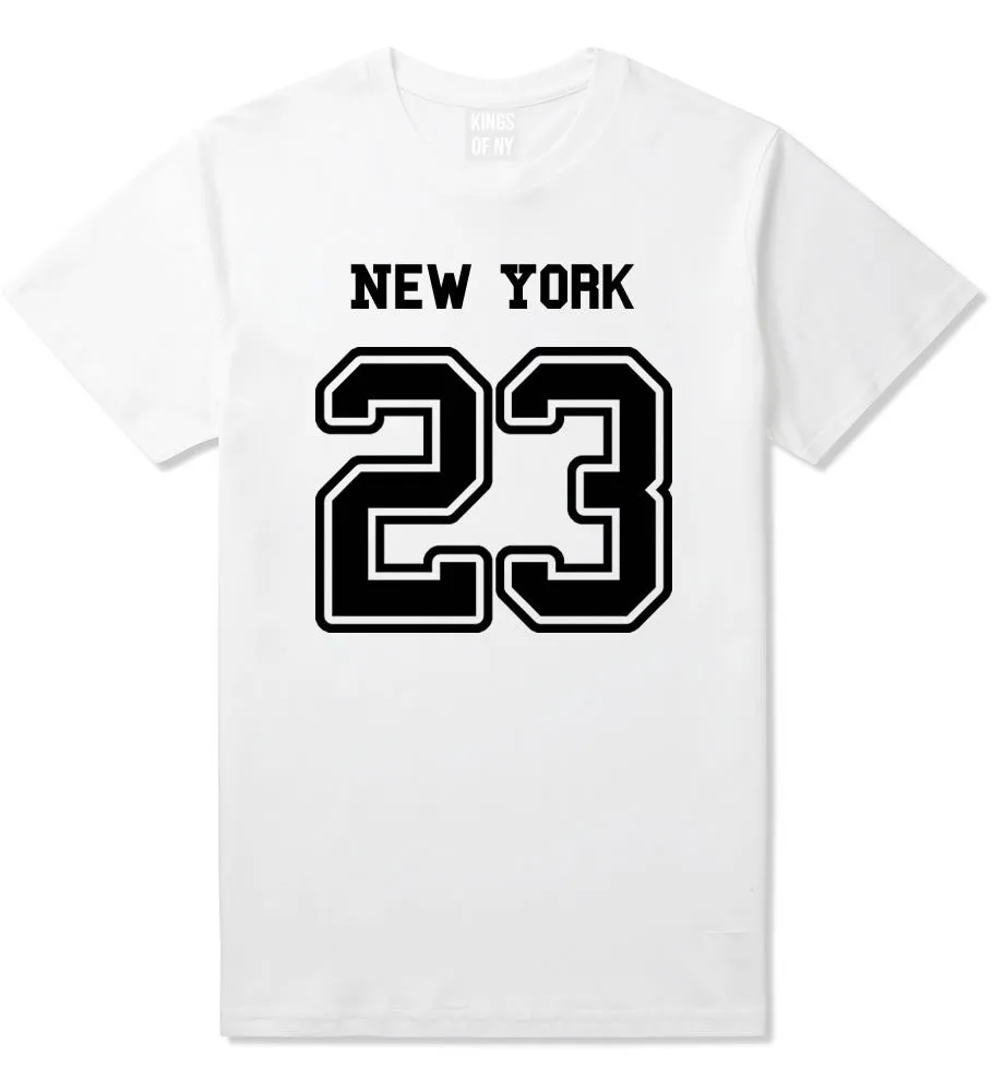 Sport Style New York 23 Team State Jersey Mens T-Shirt