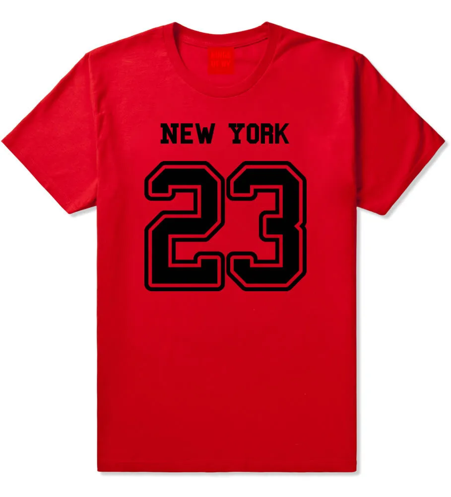 Sport Style New York 23 Team State Jersey Mens T-Shirt