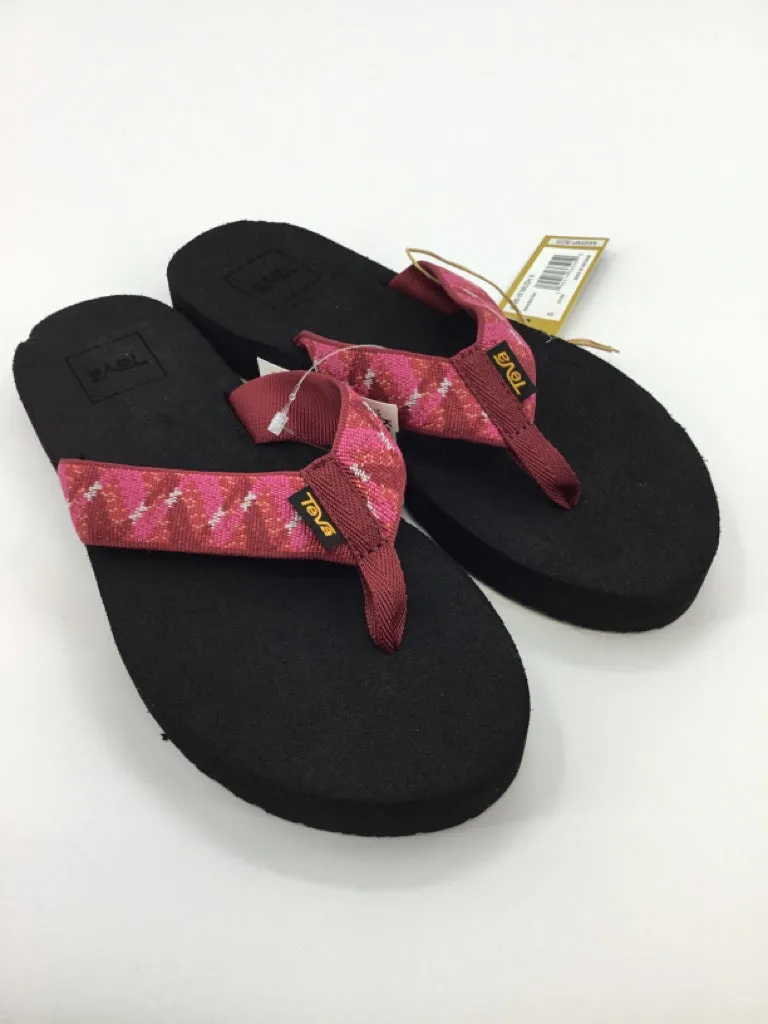 Teva Child Size 6 Youth Black Sandals/Flip Flops