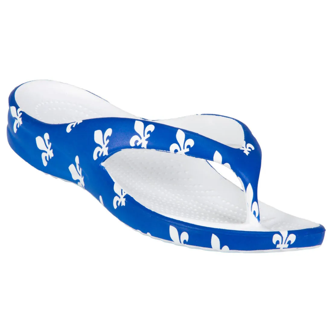 Women's Flip Flops - Fleur De Lis