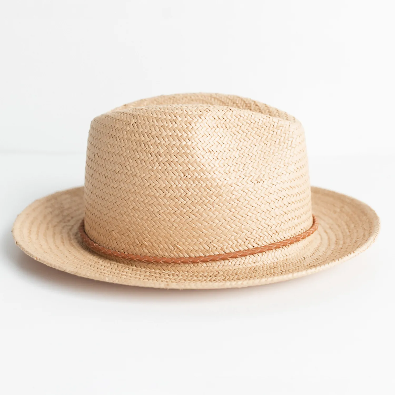 WYNWOOD KIDS STRAW FEDORA SUN HAT